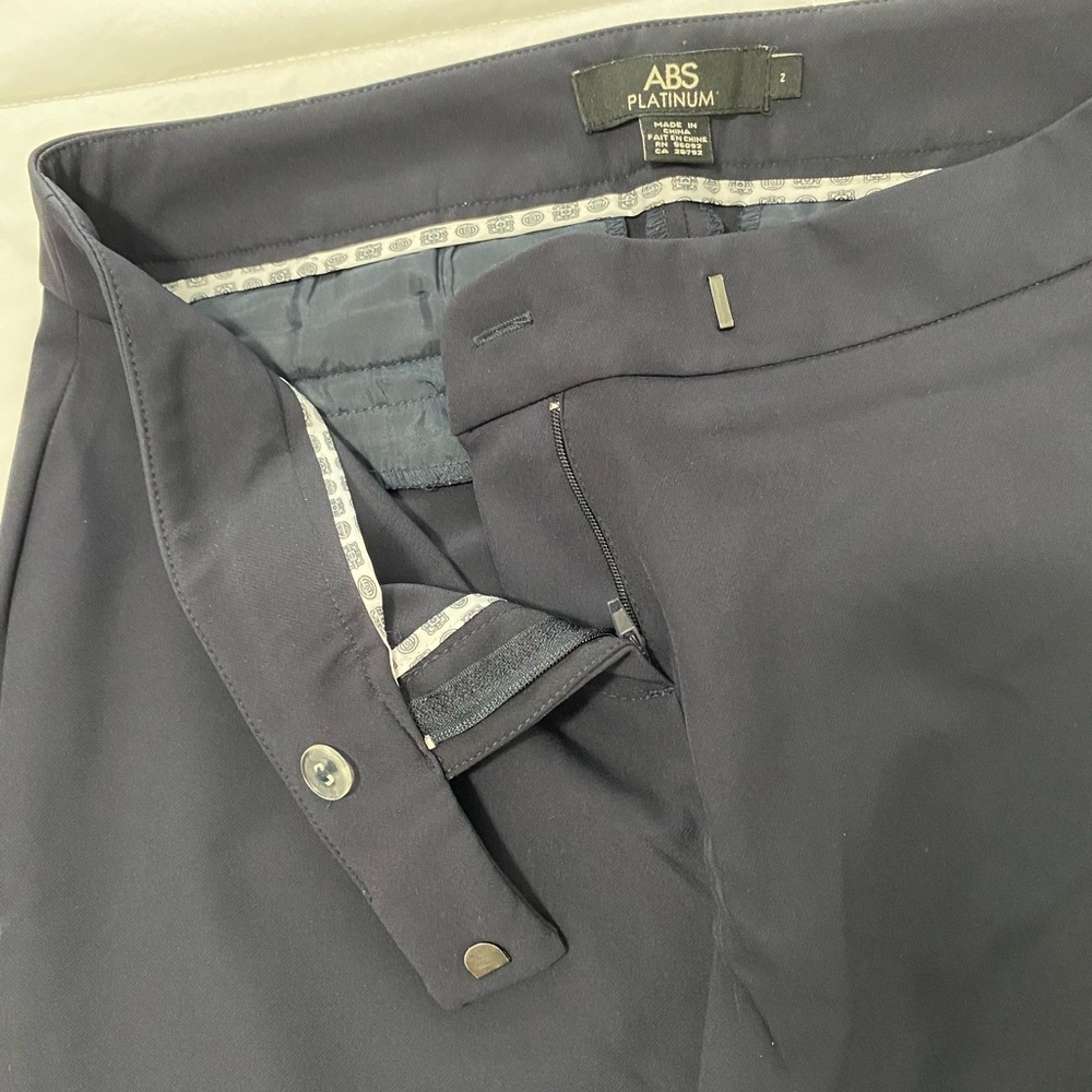 ABS Platinum Navy Blue Pants - Picture 7 of 7